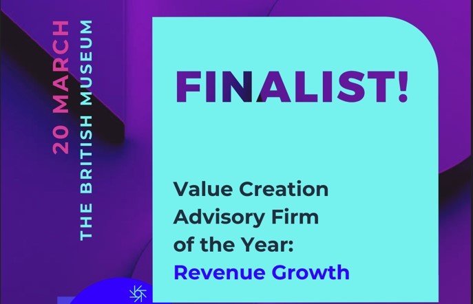 Blue Ridge Partners on Final Shortlist for 2025 ‘Value Creation Advisory Firm of the Year: Revenue Growth’ in Private Equity Awards